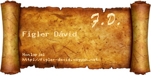 Figler Dávid névjegykártya